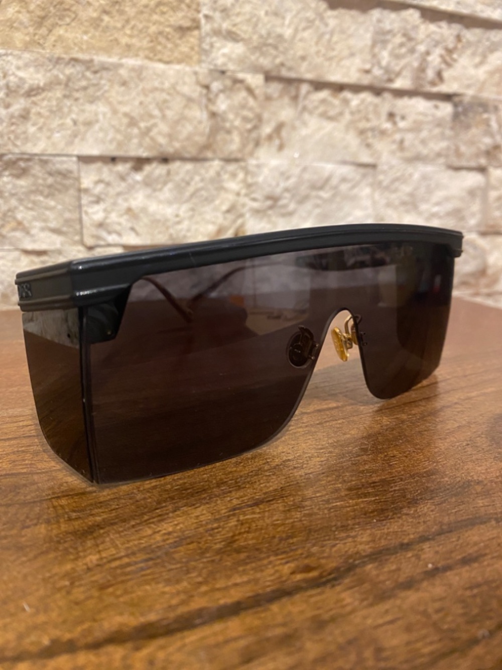 SOLD Authentic Dior M1U Shield Sunglasses - Picture 2 of 15